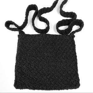CROCHET SHOULDER BAG - NWOT